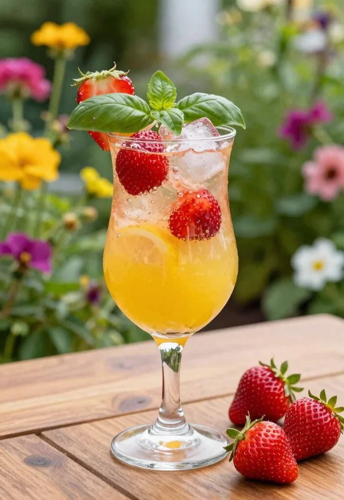 18 Gin Basil Smash Cocktail Recipes Fresh & Herbal - 3. Strawberry Gin Basil Smash 1