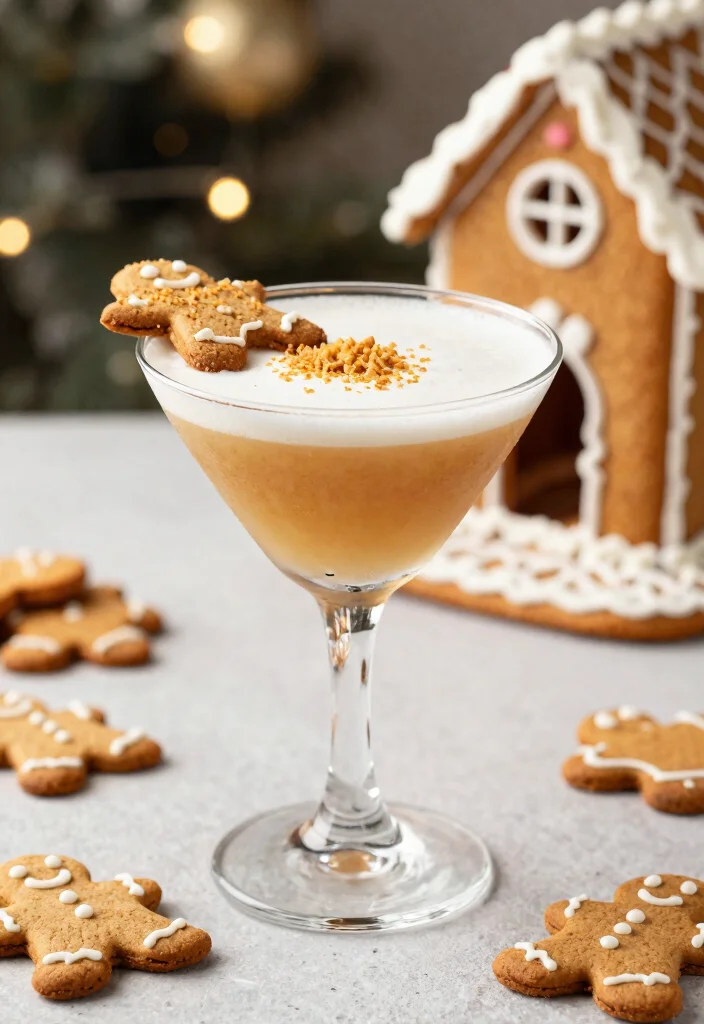 18 Holiday Old Fashioned Cocktail Recipes for Festive Nights - 7. Gingerbread Old Fashioned 1