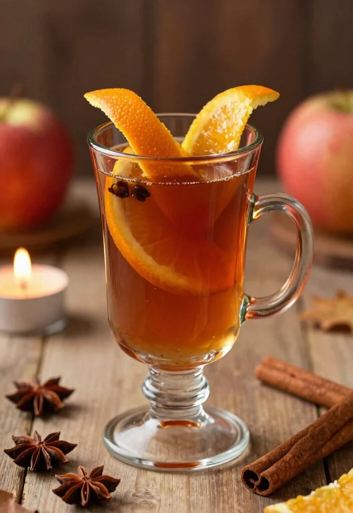 18 Hot Apple Cider Cocktail Recipes to Warm Cozy Nights - 10. Mulled Apple Cider with Rum 1