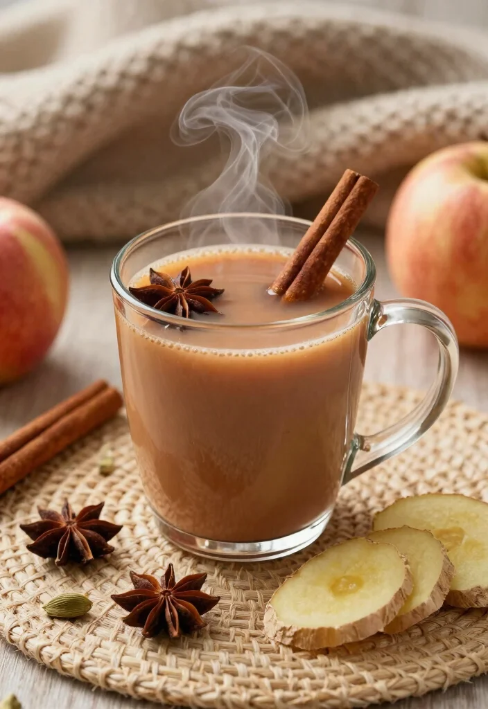 18 Hot Apple Cider Cocktail Recipes to Warm Cozy Nights - 7. Chai Spiced Apple Cider 1
