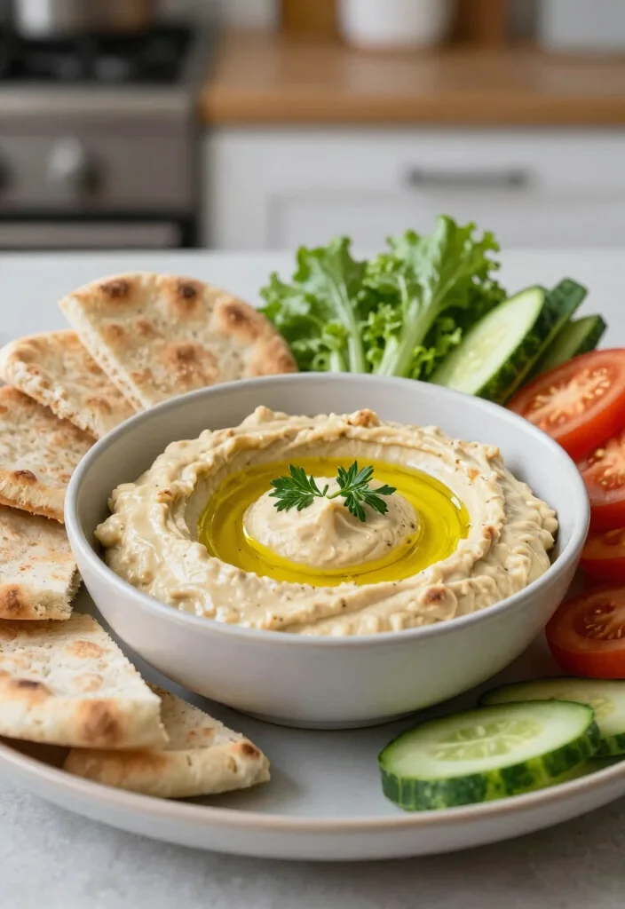 18 Mediterranean Air Fryer Recipes Crispy and Healthy - 18. Air Fryer Baba Ganoush 1