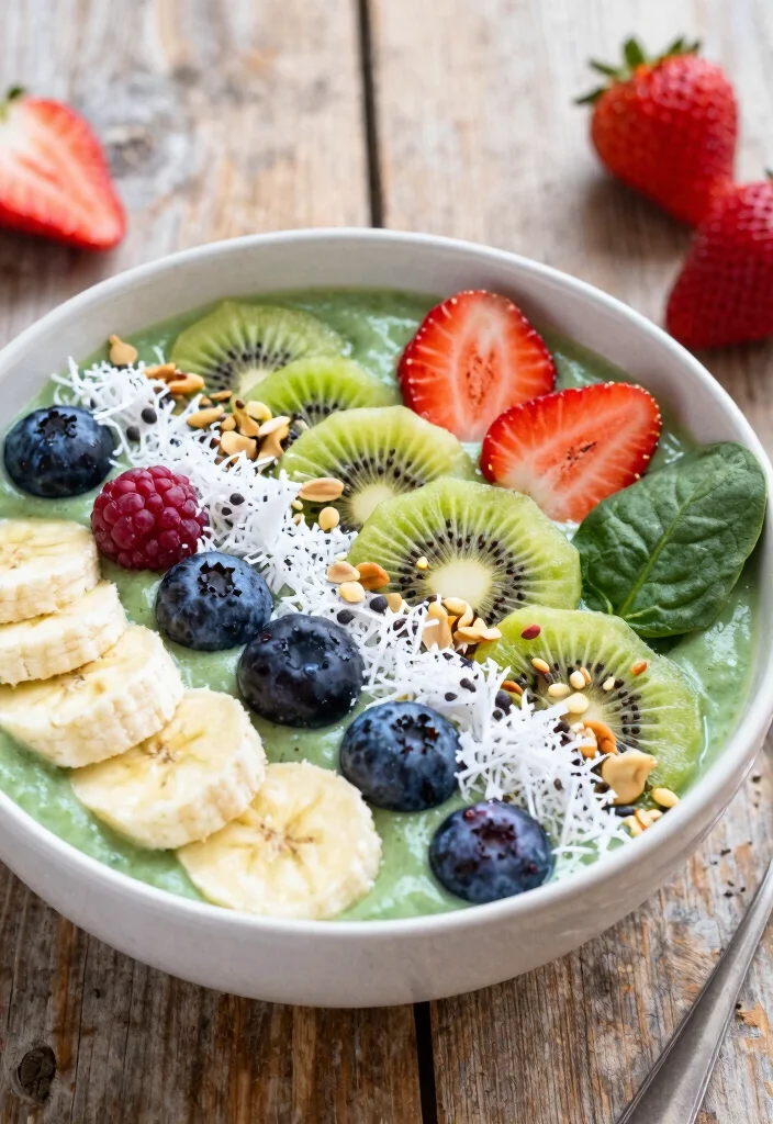 18 Mediterranean Breakfast Recipes You’ll Love - 10. Mediterranean Smoothie Bowl 1