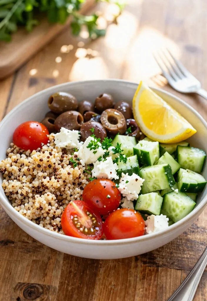18 Mediterranean Breakfast Recipes You’ll Love - 4. Mediterranean Quinoa Bowl 1