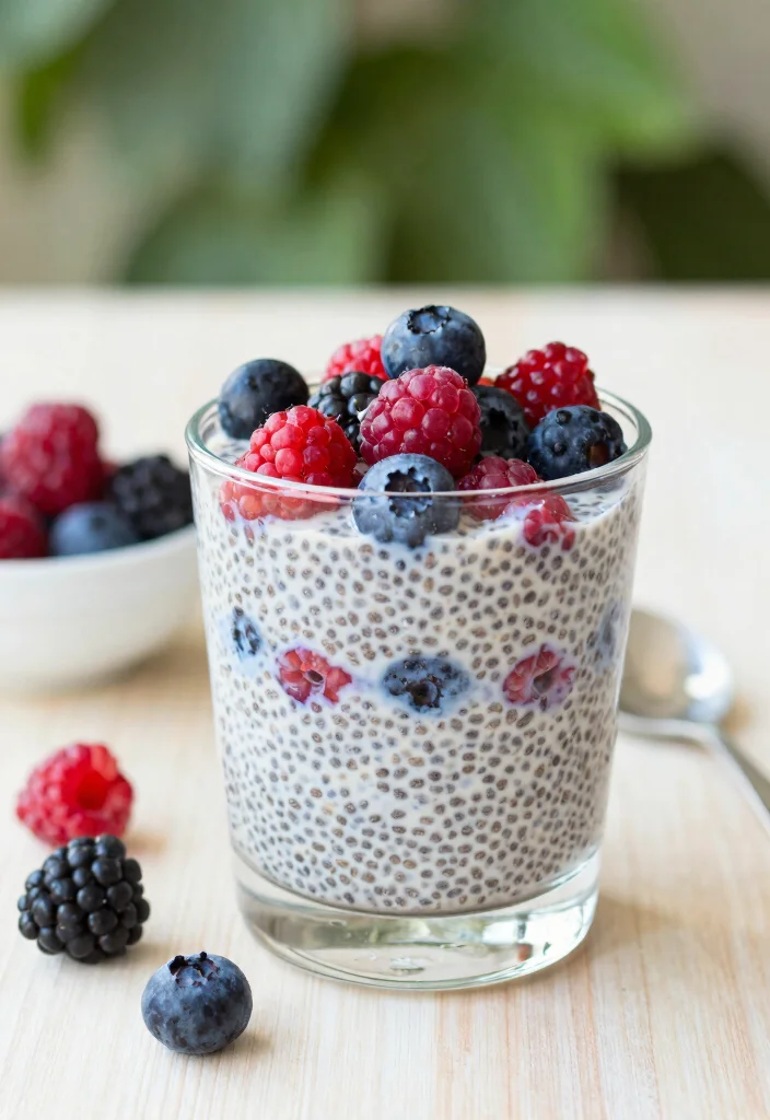 18 Mediterranean Breakfast Recipes You’ll Love - 6. Berry Chia Pudding 1