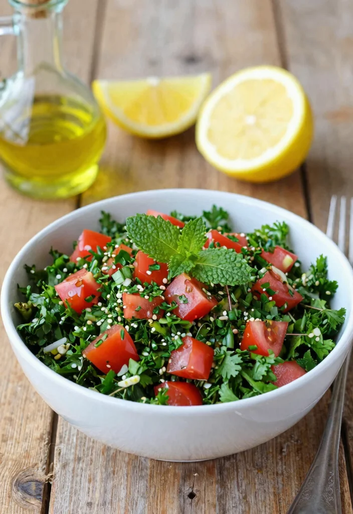 18 Mediterranean Diet Side Dishes That Go With Any Meal - 1. Tabbouleh Salad 1