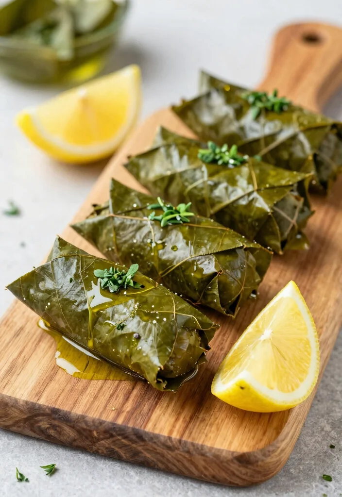 18 Mediterranean Diet Side Dishes That Go With Any Meal - 10. Stuffed Grape Leaves (Dolmas) 1