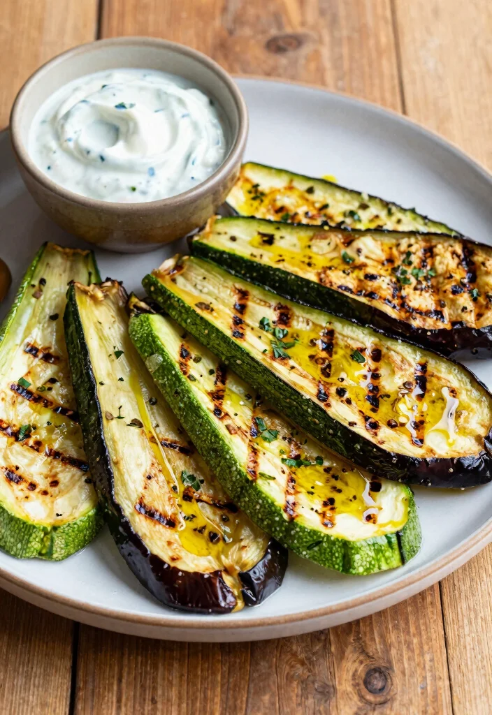 18 Mediterranean Diet Side Dishes That Go With Any Meal - 4. Grilled Zucchini and Eggplant 1