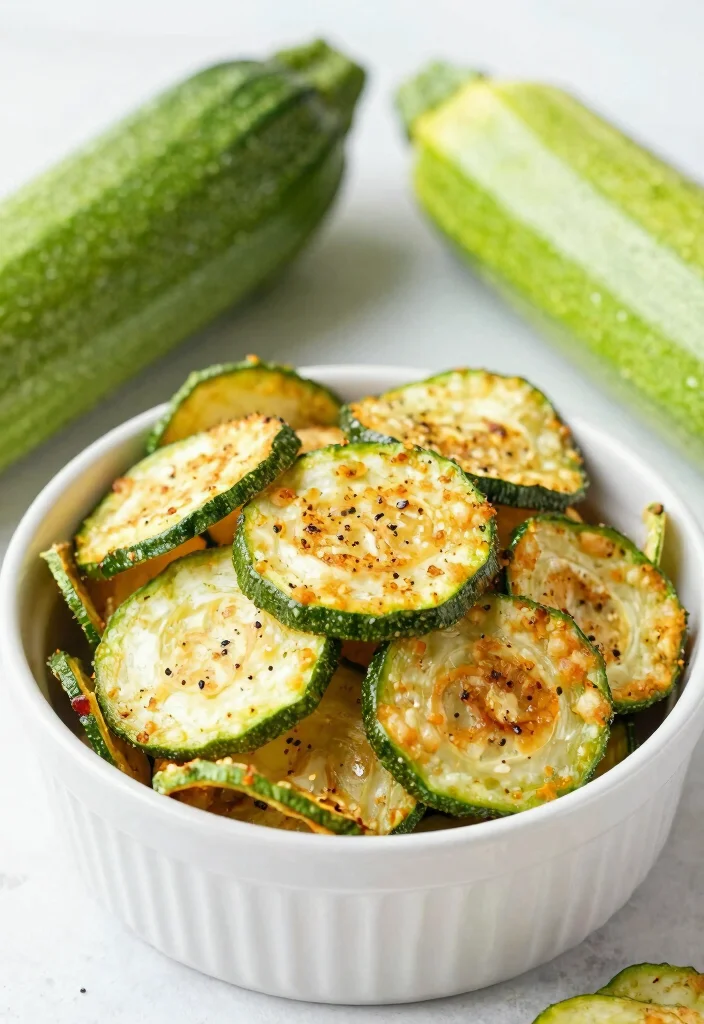 18 Mediterranean Diet Snack Recipes for Healthy Cravings - 12. Baked Zucchini Chips 1