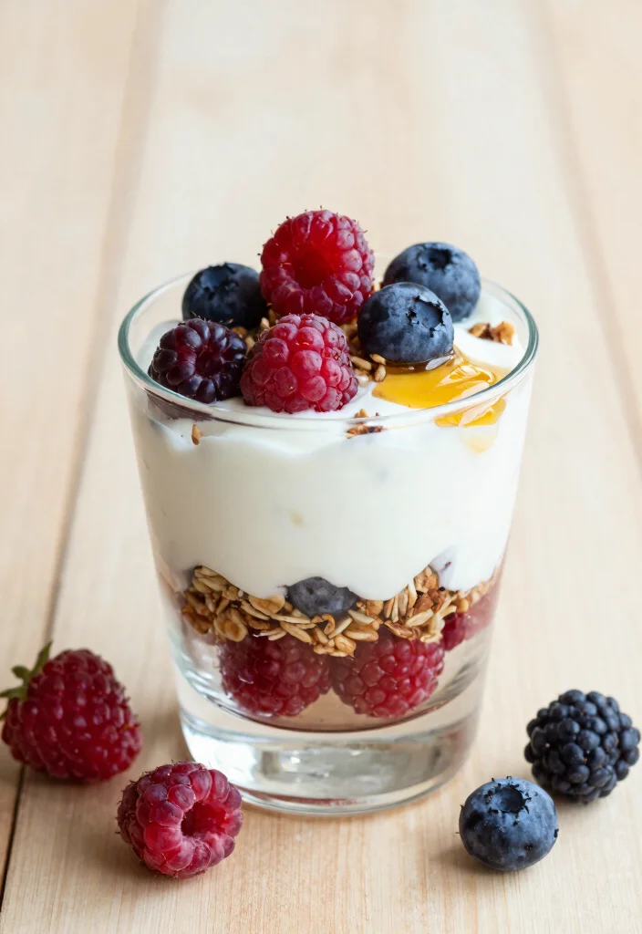18 Mediterranean Diet Snack Recipes for Healthy Cravings - 2. Greek Yogurt and Honey Parfait 1