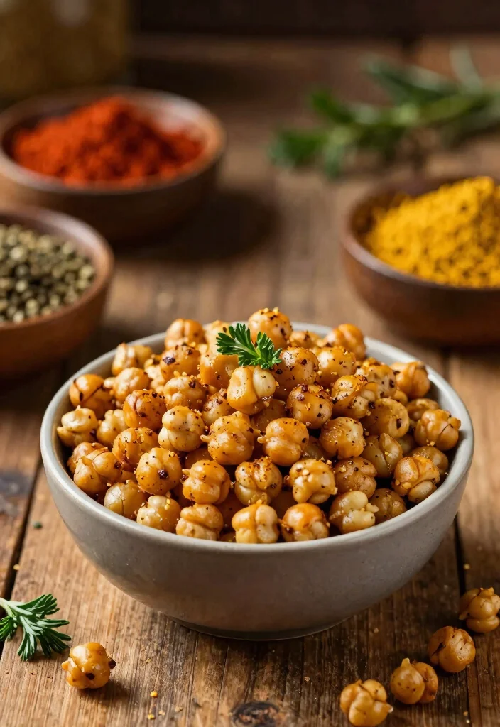 18 Mediterranean Diet Snack Recipes for Healthy Cravings - 4. Roasted Chickpeas 1