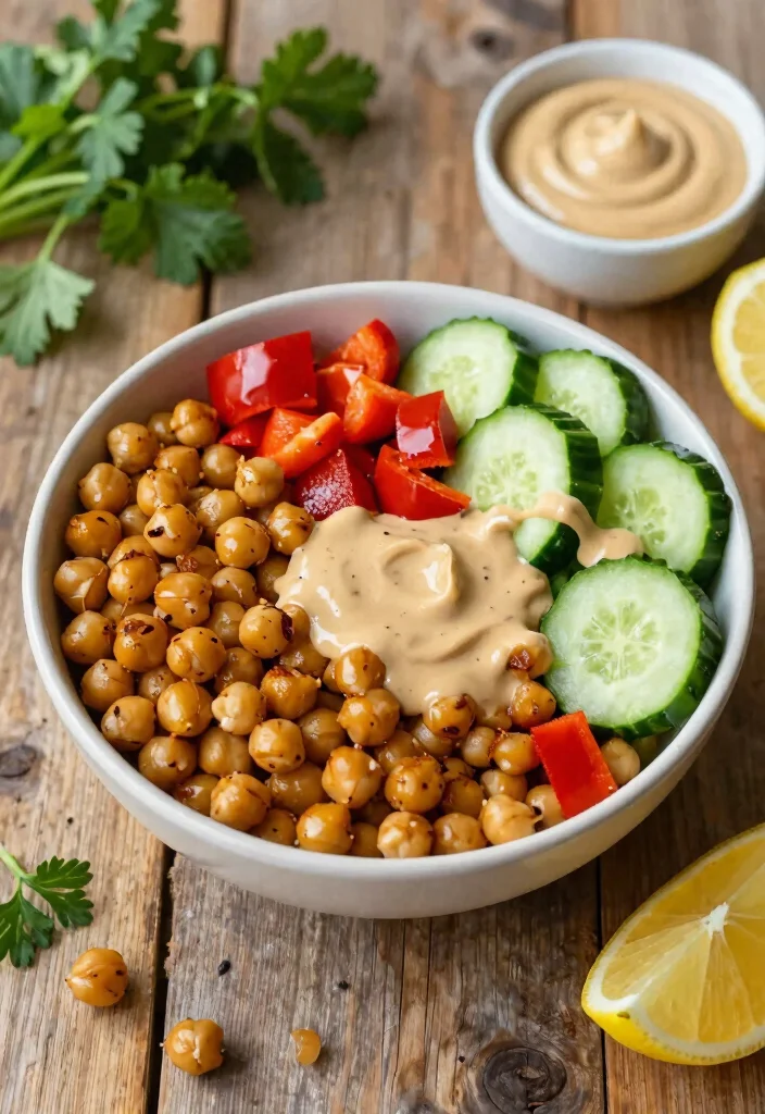 18 Mediterranean Grain Bowl Recipes for Clean Eating - 2. Mediterranean Chickpea Bowl 1