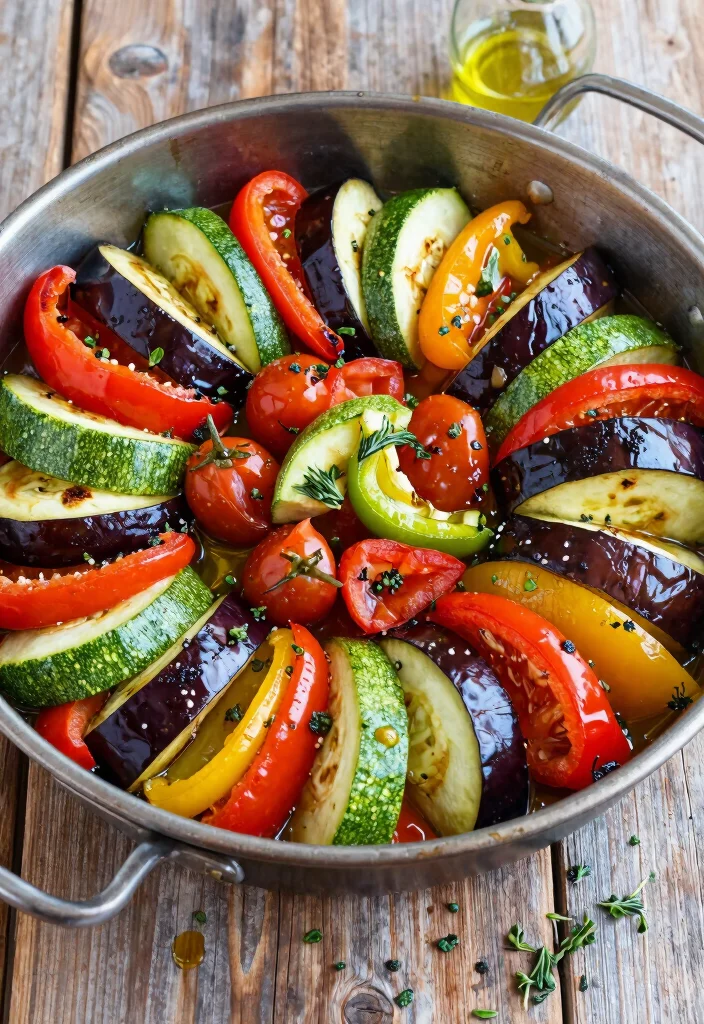 18 Mediterranean Sheet Pan Recipes for Busy Nights - 11. One-Pan Ratatouille 1