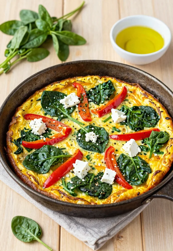 18 Mediterranean Sheet Pan Recipes for Busy Nights - 17. Easy Mediterranean Frittata 1