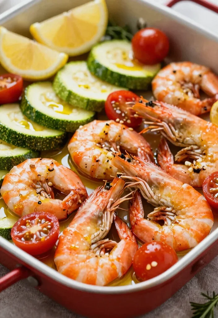 18 Mediterranean Sheet Pan Recipes for Busy Nights - 2. Sheet Pan Shrimp with Garlic and Lemon 1