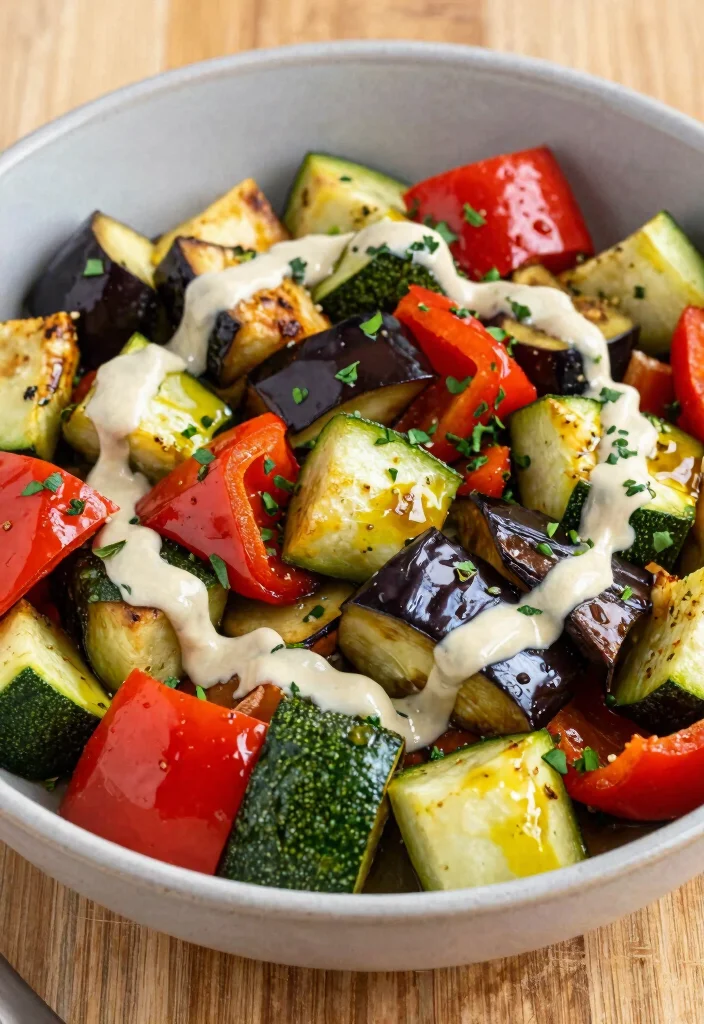 18 Mediterranean Sheet Pan Recipes for Busy Nights - 3. Greek-Inspired Roasted Vegetable Bowl 1