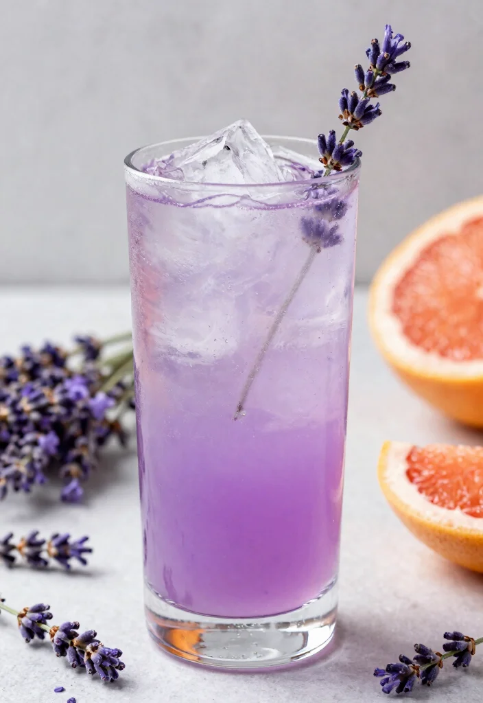 18 Mezcal Paloma Cocktail Recipes with Smoky Flavor - 13. Lavender Mezcal Paloma 1