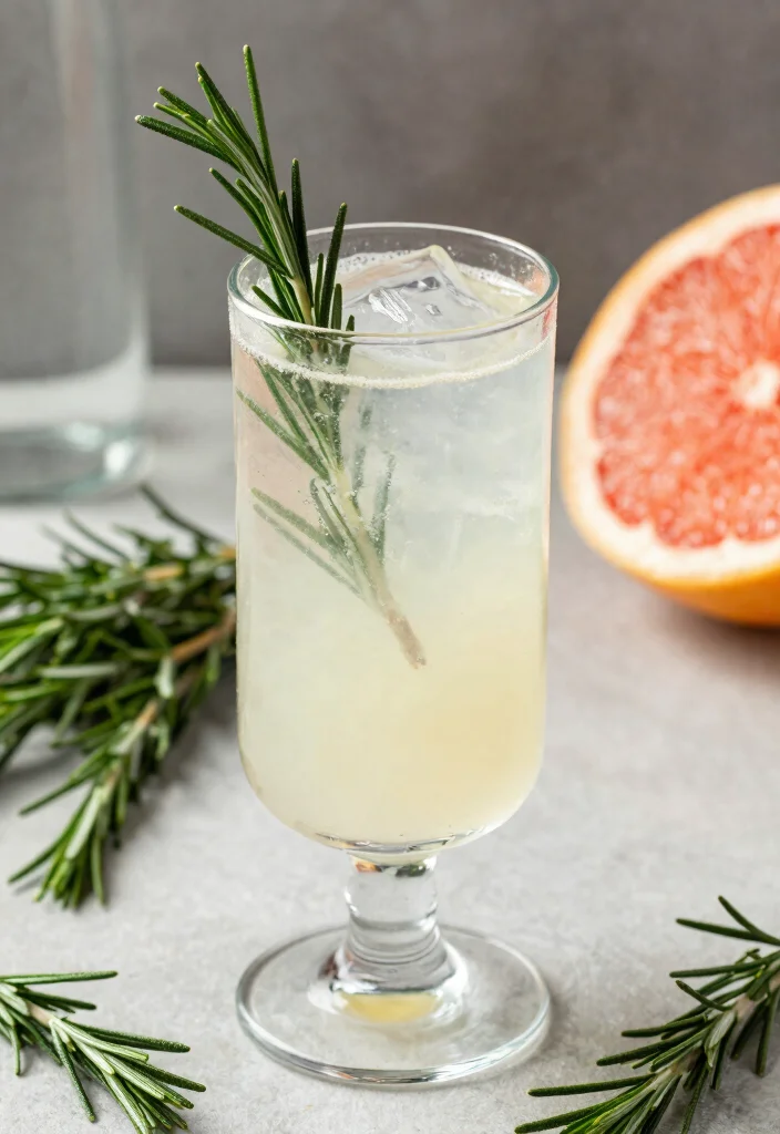 18 Mezcal Paloma Cocktail Recipes with Smoky Flavor - 14. Rosemary Mezcal Paloma 1
