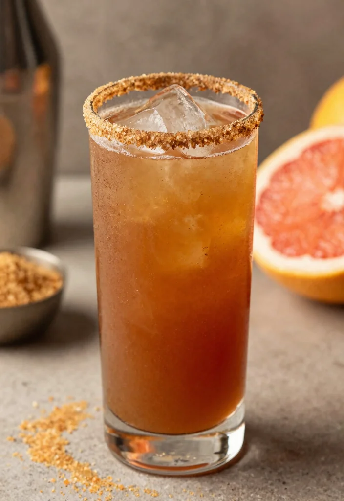 18 Mezcal Paloma Cocktail Recipes with Smoky Flavor - 16. Brown Sugar Mezcal Paloma 1