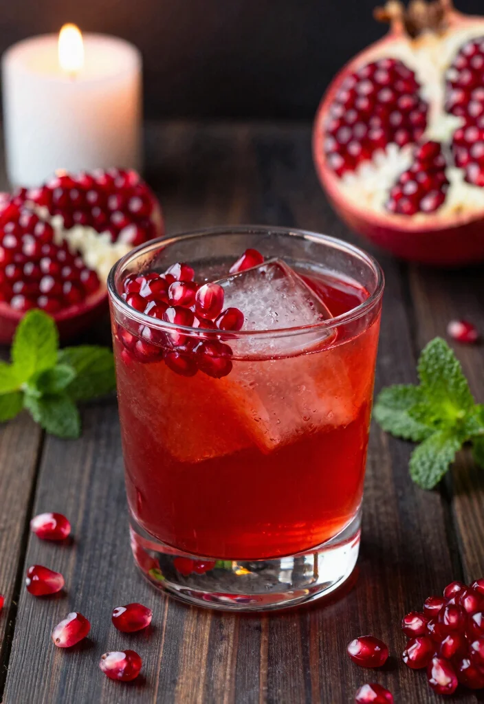 18 Old Fashioned Recipes Cocktail for a Crowd - 13. Pomegranate Old Fashioned 1