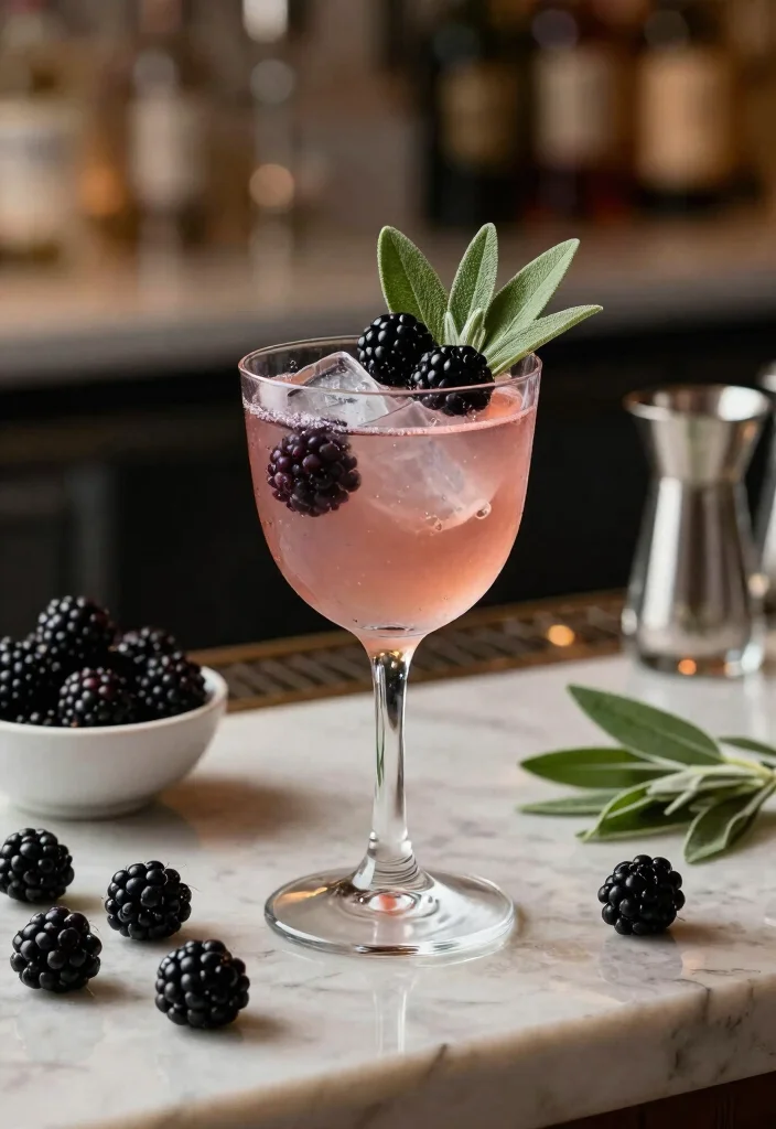 18 Old Fashioned Recipes Cocktail for a Crowd - 9. Blackberry Sage Old Fashioned 1