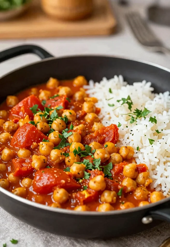 18 One-Pan Mediterranean Recipes for Easy Cleanup - 15. Mediterranean Chickpea Curry 1