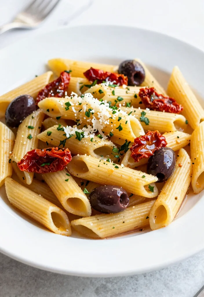 18 One-Pan Mediterranean Recipes for Easy Cleanup - 6. One-Pan Mediterranean Pasta 1