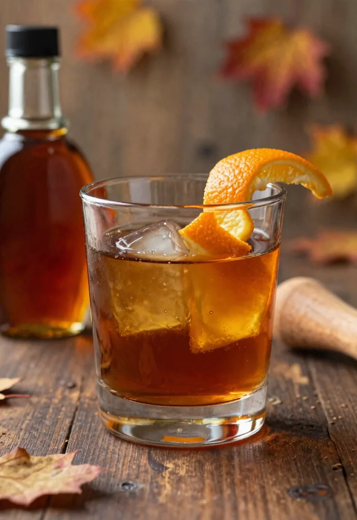 18 Perfect Old Fashioned Cocktail Recipes to Master - 2. Maple Old Fashioned 1