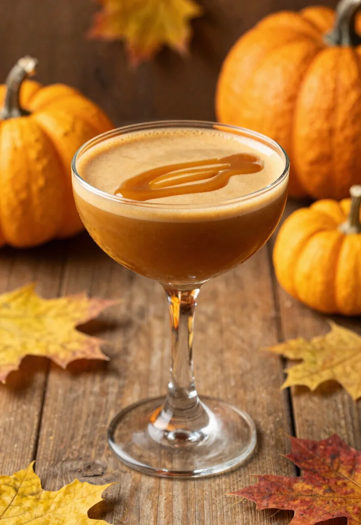 18 Pumpkin Old Fashioned Cocktail Recipes for Autumn - 15. Caramel Pumpkin Old Fashioned 1