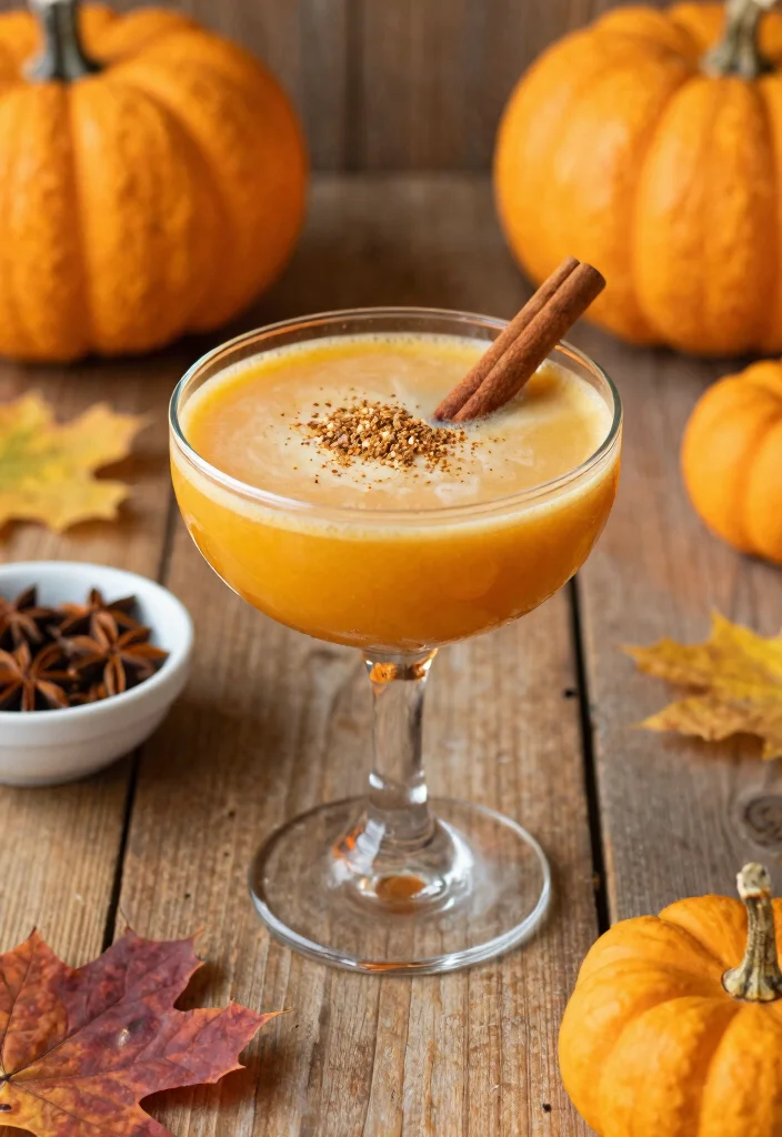 18 Pumpkin Old Fashioned Cocktail Recipes for Autumn - 2. Spiced Pumpkin Old Fashioned 1