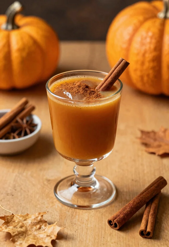 18 Pumpkin Old Fashioned Cocktail Recipes for Autumn - 5. Cinnamon Pumpkin Old Fashioned 1