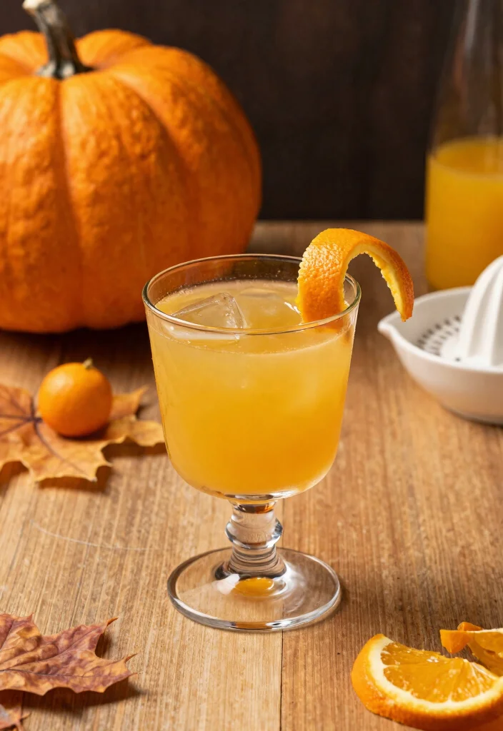 18 Pumpkin Old Fashioned Cocktail Recipes for Autumn - 9. Citrus Pumpkin Old Fashioned 1
