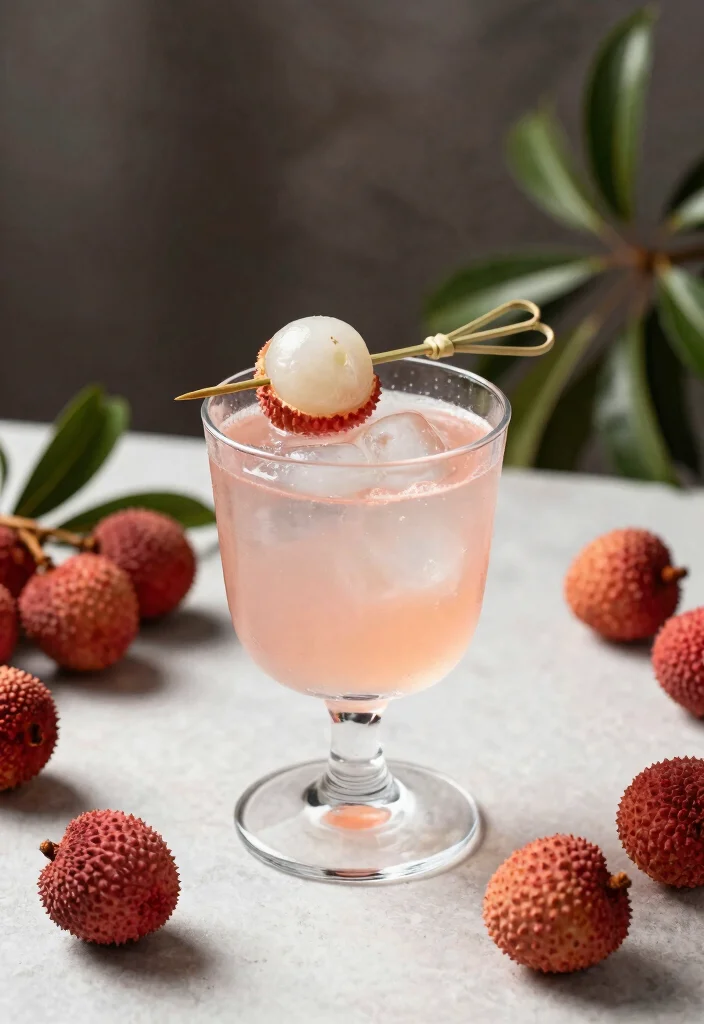 18 Rum Old Fashioned Cocktail Recipes with Caribbean Notes - 14. Lychee Rum Old Fashioned 1