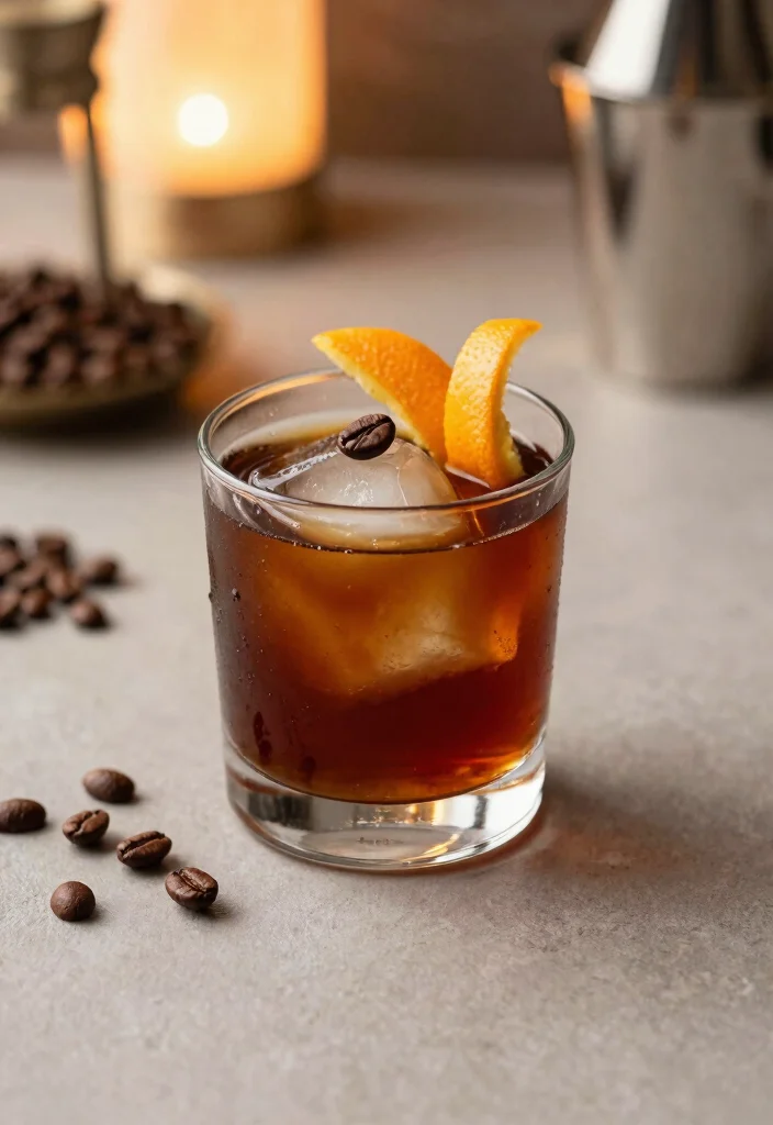 18 Rum Old Fashioned Cocktail Recipes with Caribbean Notes - 9. Coffee Rum Old Fashioned 1