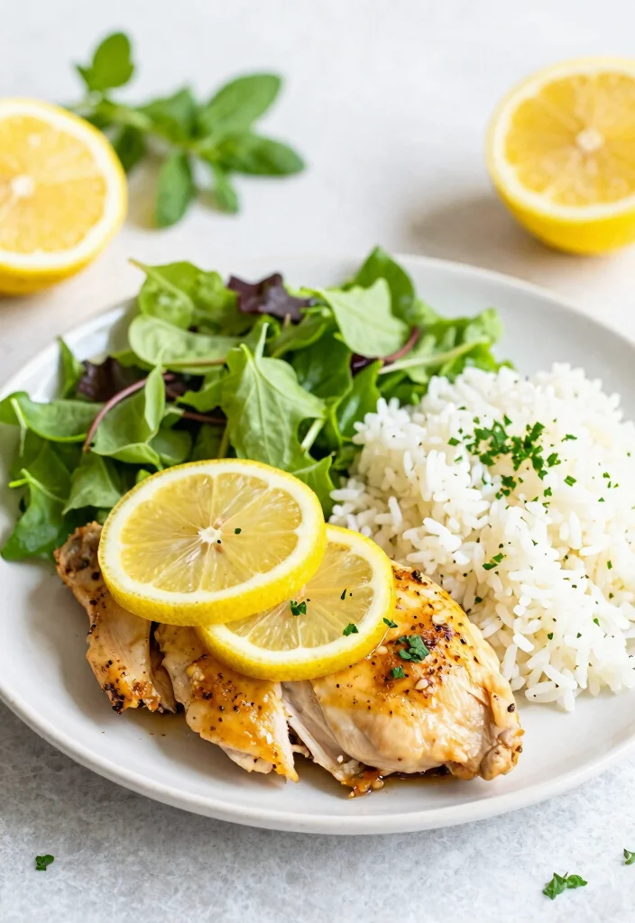 18 Slow Cooker Mediterranean Diet Dinner Recipes - 2. Greek-Style Slow Cooked Lemon Chicken 1