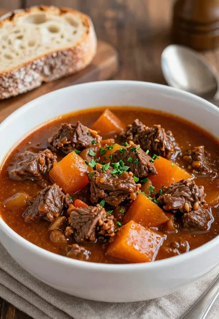 18 Slow Cooker Mediterranean Diet Dinner Recipes - 5. Slow Cooked Mediterranean Beef Stew 1