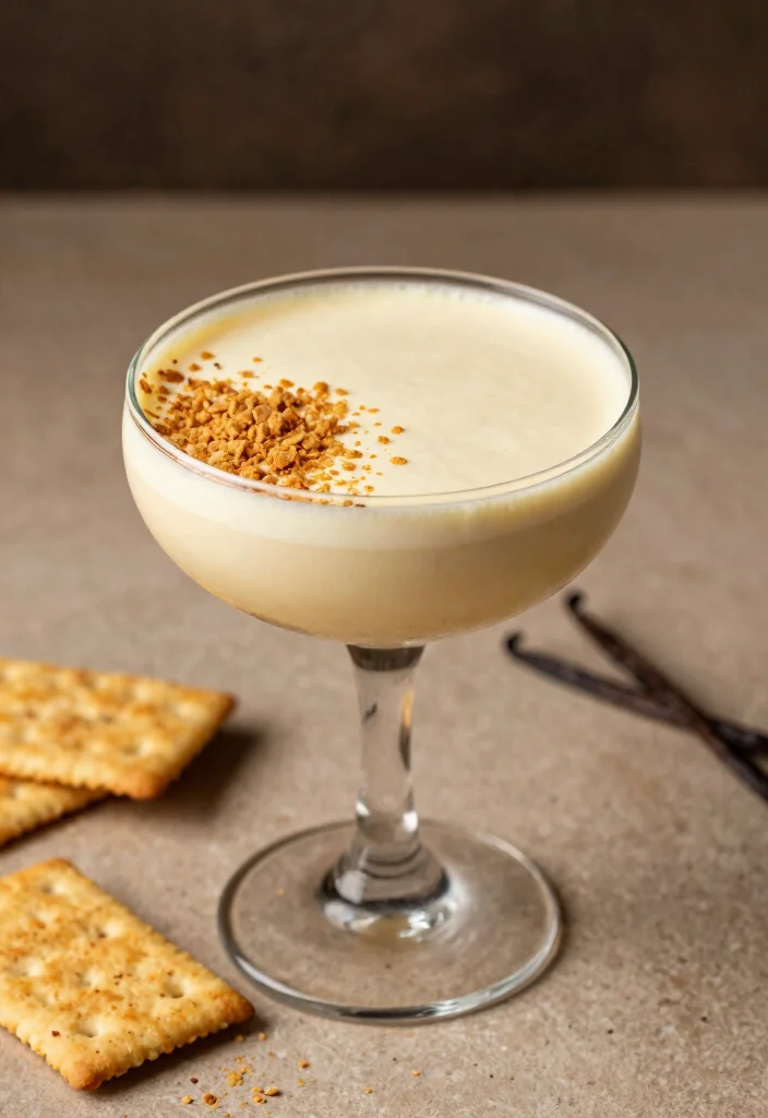 18 Vanilla Old Fashioned Cocktail Recipes: Smooth & Aromatic - 17. Vanilla Old Fashioned Cheesecake Cocktail 1