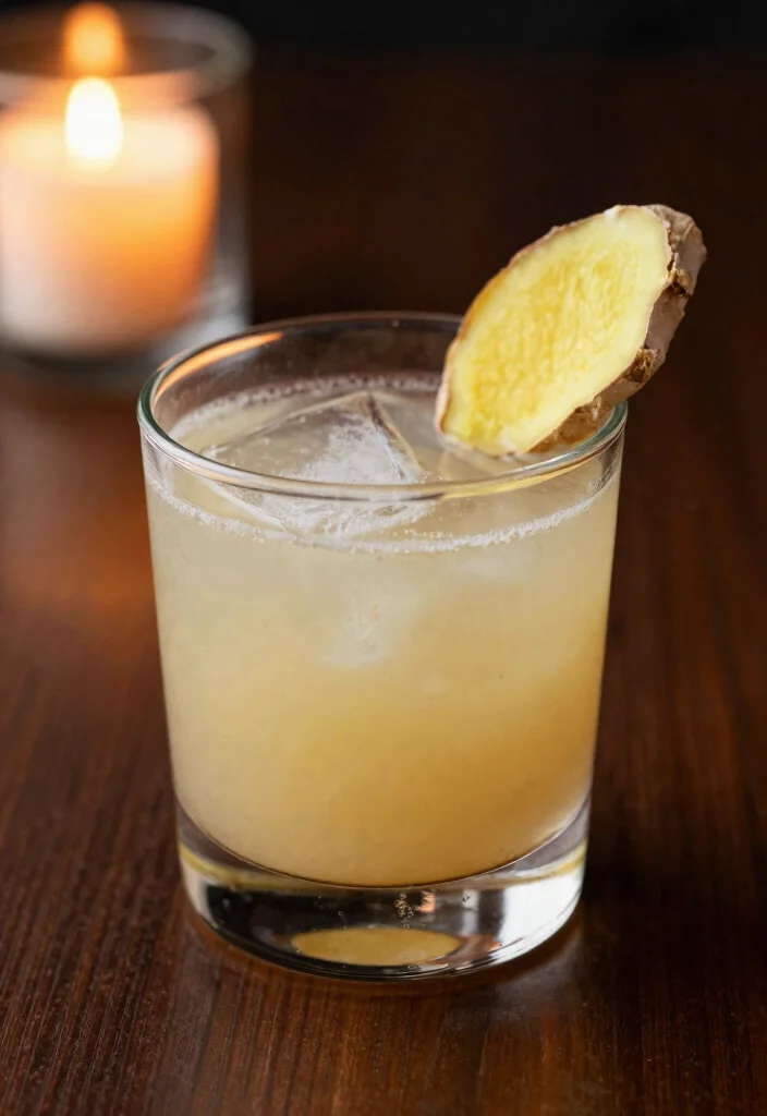 18 Vanilla Old Fashioned Cocktail Recipes: Smooth & Aromatic - 7. Vanilla Old Fashioned with Ginger 1