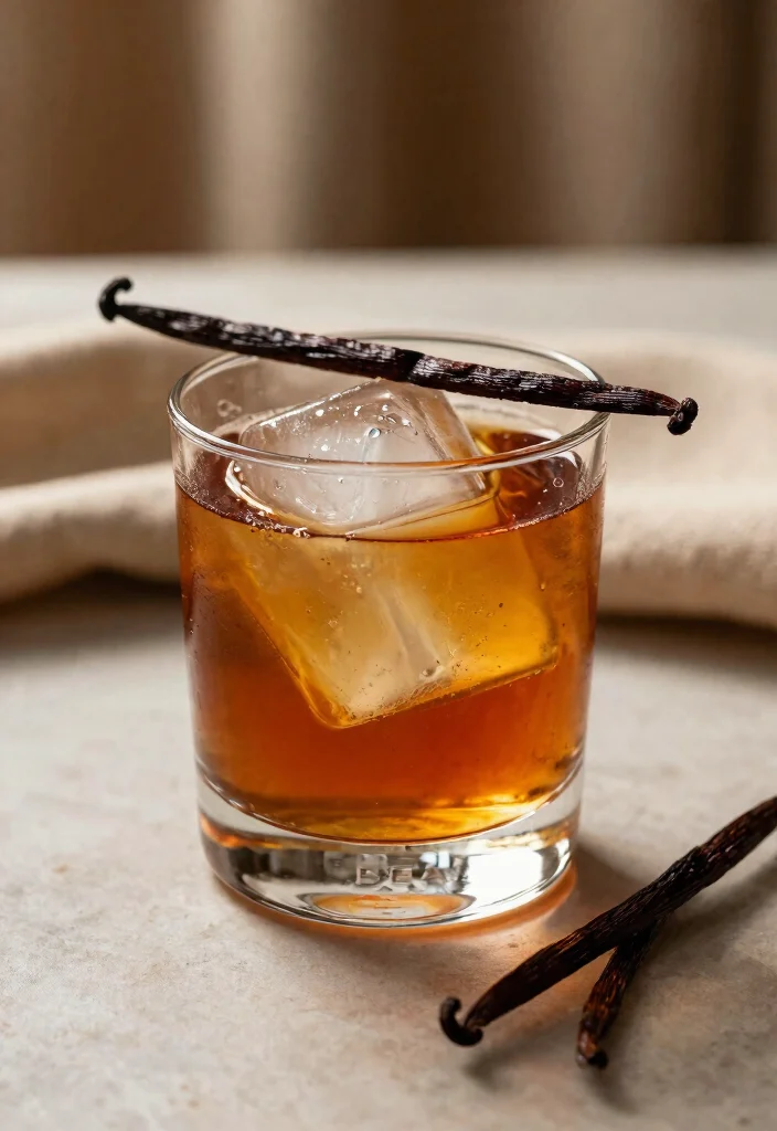 18 Winter Old Fashioned Cocktail Recipes to Stay Warm - 12. Vanilla Bean Old Fashioned 1