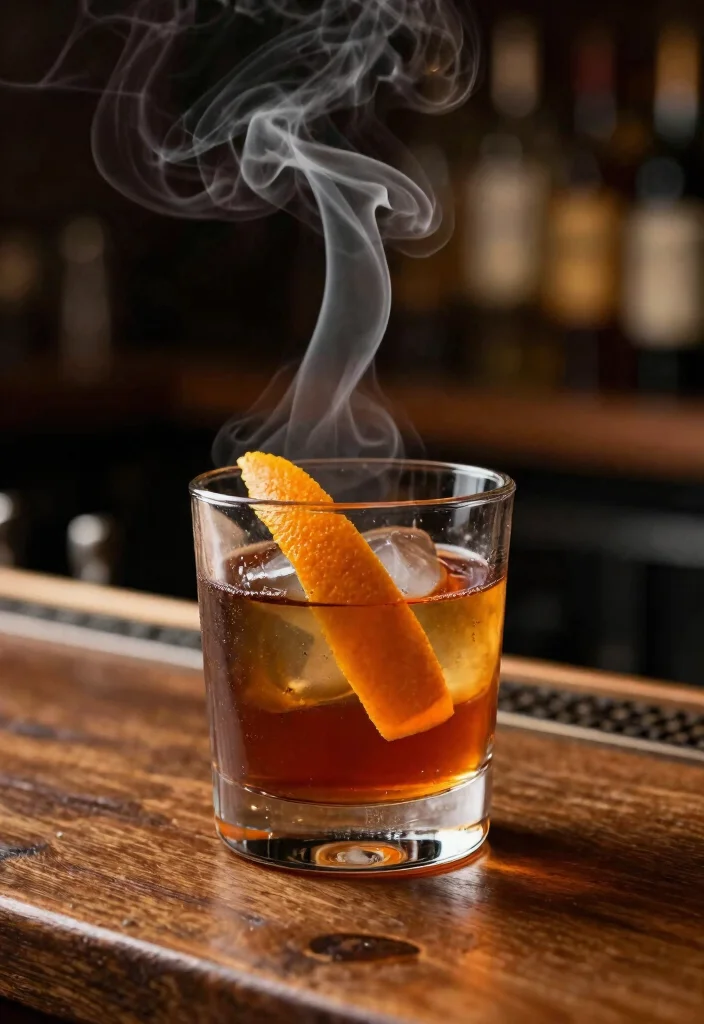 18 Winter Old Fashioned Cocktail Recipes to Stay Warm - 13. Smoky Old Fashioned 1