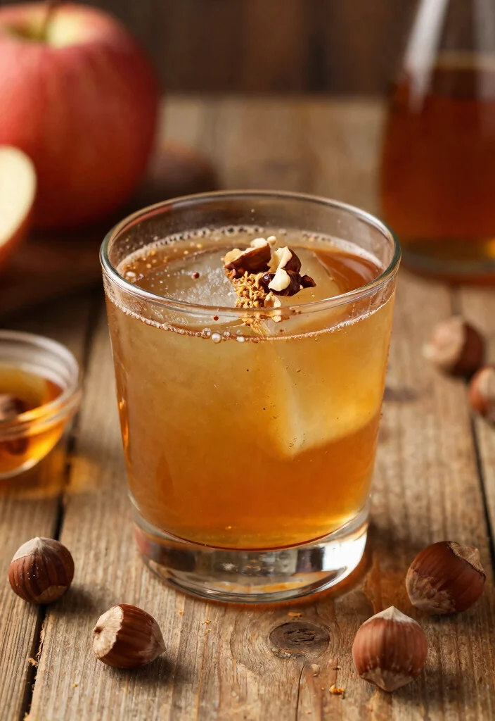 19 Apple Cider Old Fashioned Cocktail Recipes for Fall - 10. Nutty Apple Cider Old Fashioned 1