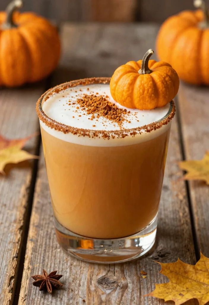 19 Apple Cider Old Fashioned Cocktail Recipes for Fall - 11. Pumpkin Spice Apple Cider Old Fashioned 1