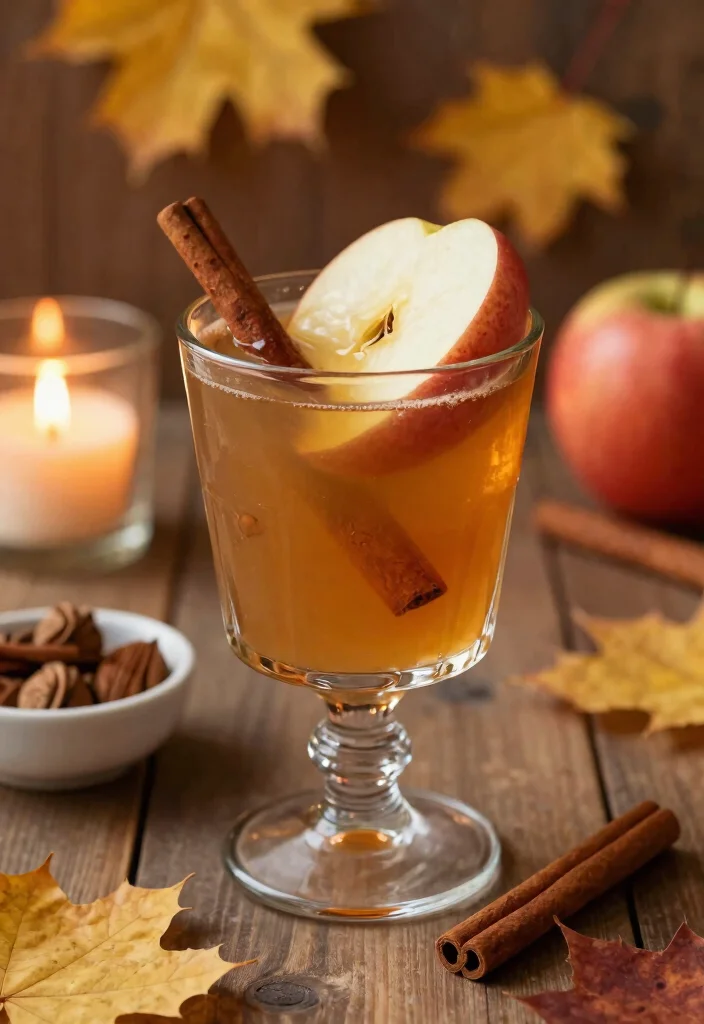 19 Apple Cider Old Fashioned Cocktail Recipes for Fall - 2. Spiced Apple Cider Old Fashioned 1