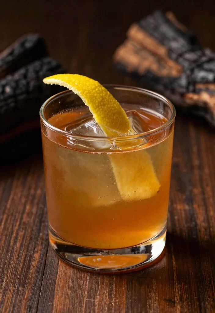 19 Apple Cider Old Fashioned Cocktail Recipes for Fall - 6. Smoky Apple Cider Old Fashioned 1