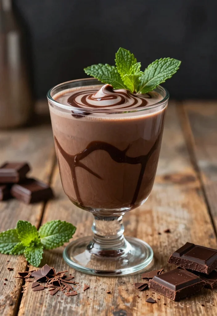 19 Fall Bourbon Drinks Cocktail Recipes for Cozy Evenings - 16. Bourbon Chocolate Mint Delight 1