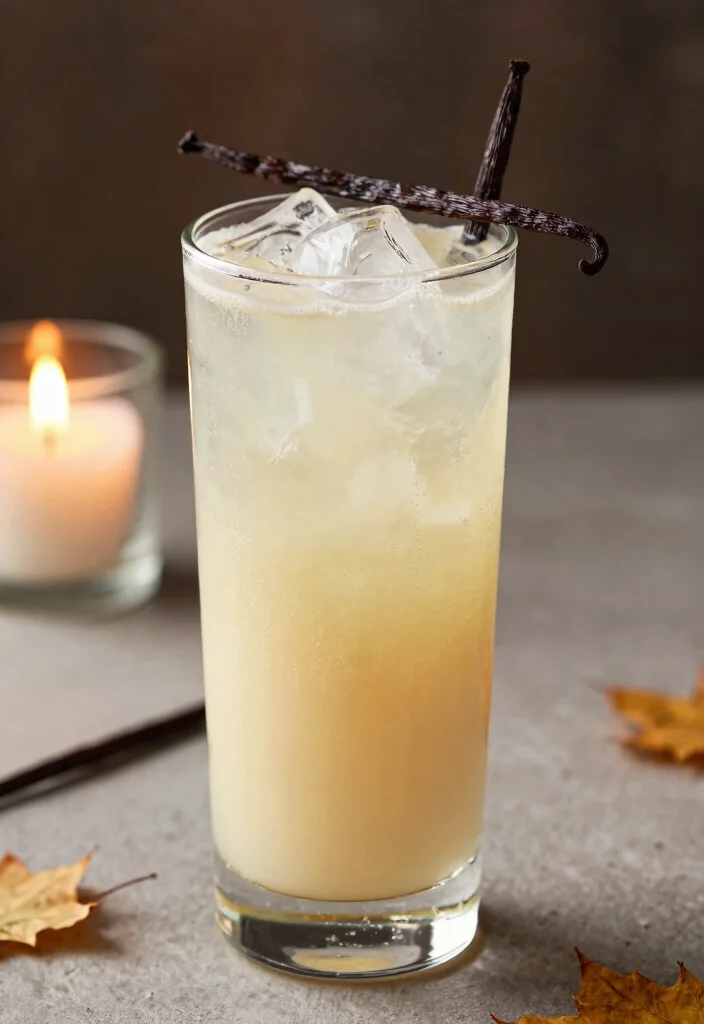 19 Fall Bourbon Drinks Cocktail Recipes for Cozy Evenings - 17. Bourbon Vanilla Cream Fizz 1