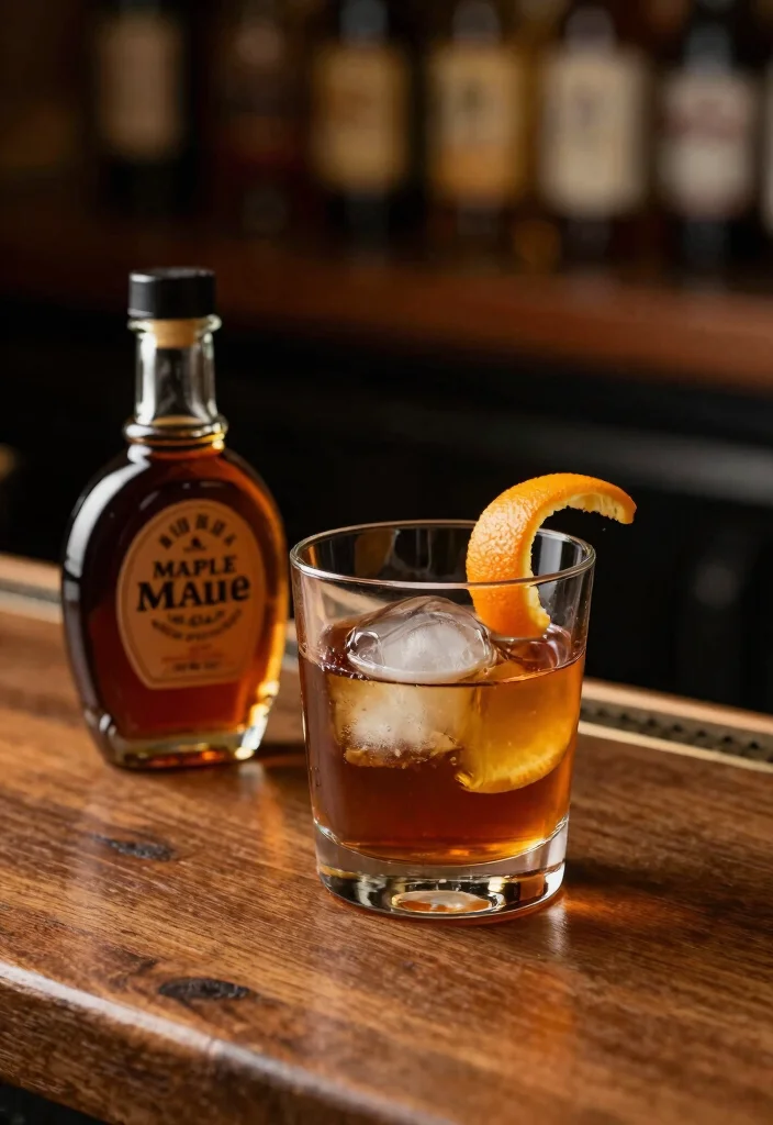 19 Fall Bourbon Drinks Cocktail Recipes for Cozy Evenings - 5. Maple Old Fashioned 1