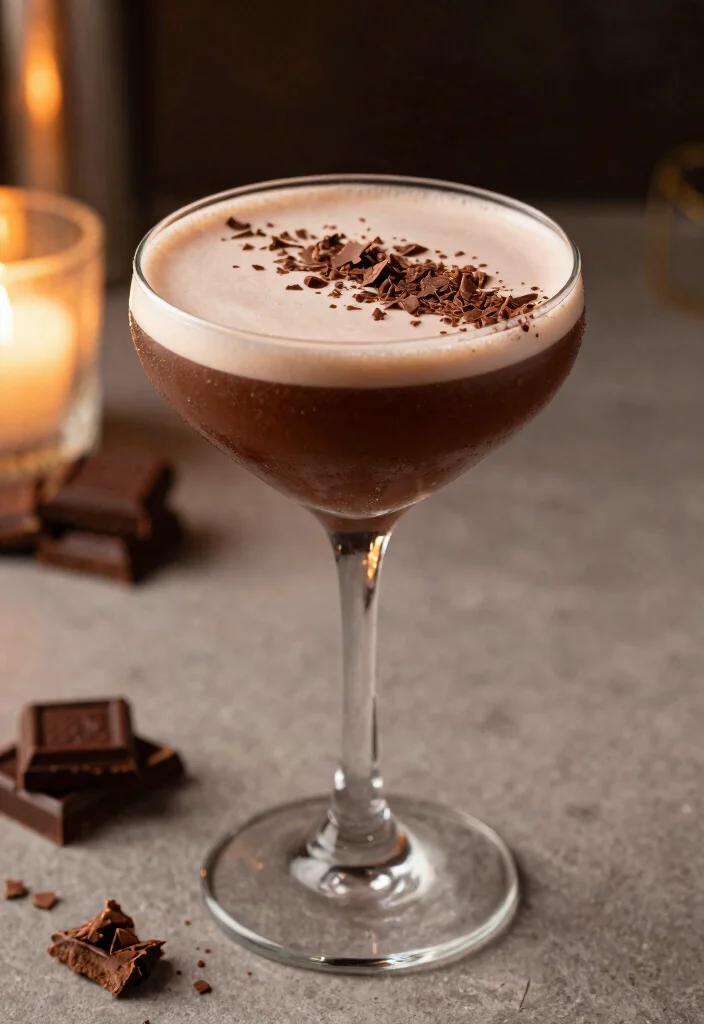 19 French 75 Cocktail Recipes from Classic to Creative - 13. Chocolate French 75 1