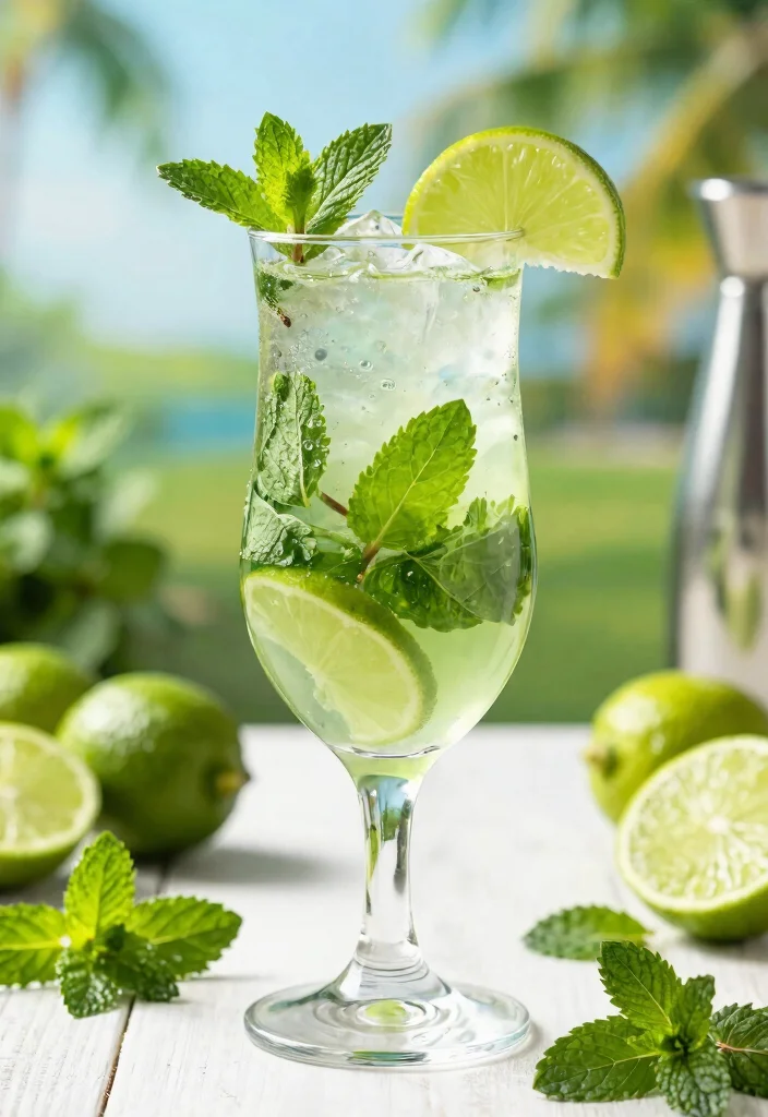 19 French 75 Cocktail Recipes from Classic to Creative - 15. Mint Mojito French 75 1