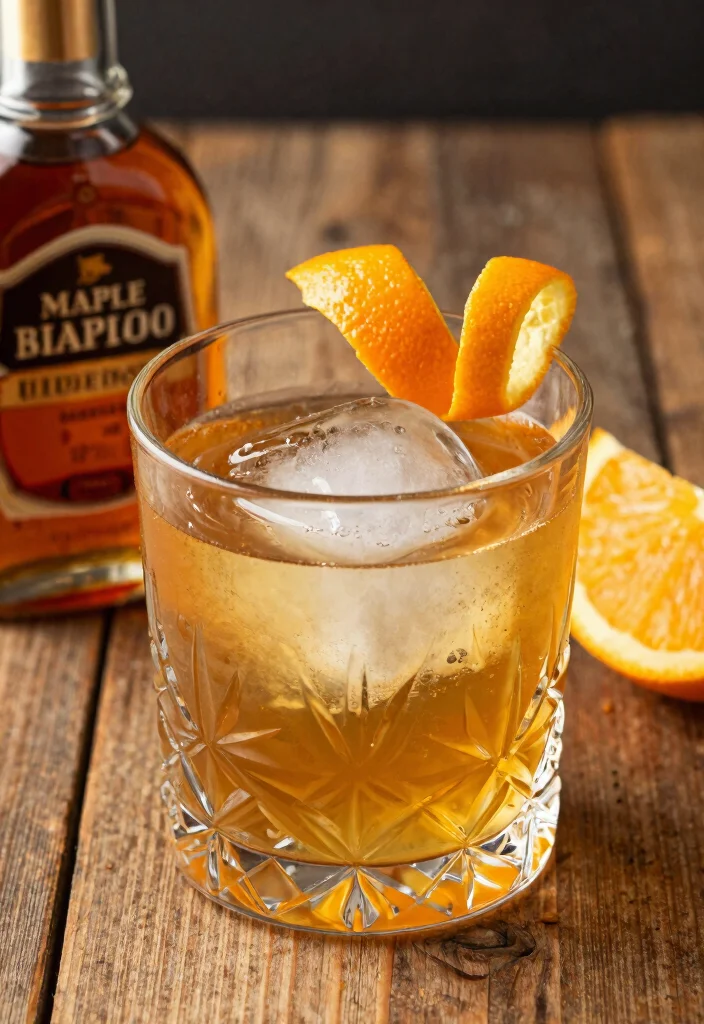 19 Old Fashioned Recipes Cocktail Twists You’ll Love - 1. Maple Bourbon Old Fashioned 1