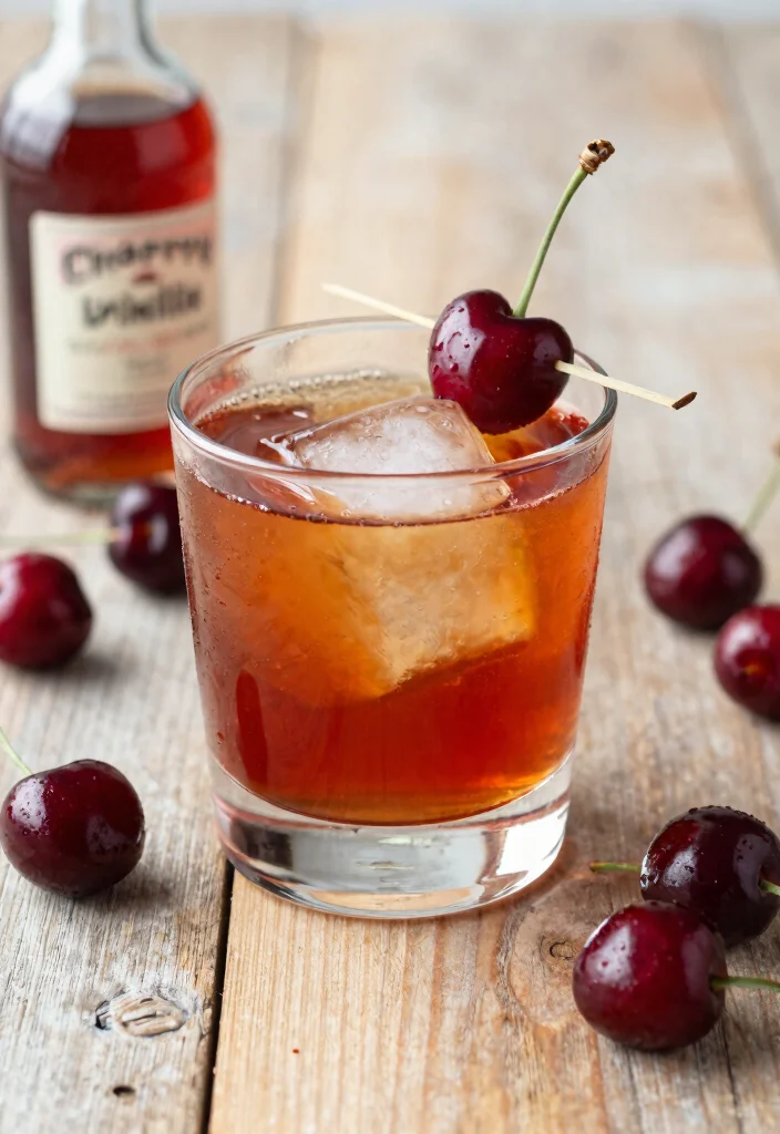 19 Old Fashioned Recipes Cocktail Twists You’ll Love - 3. Cherry Vanilla Old Fashioned 1